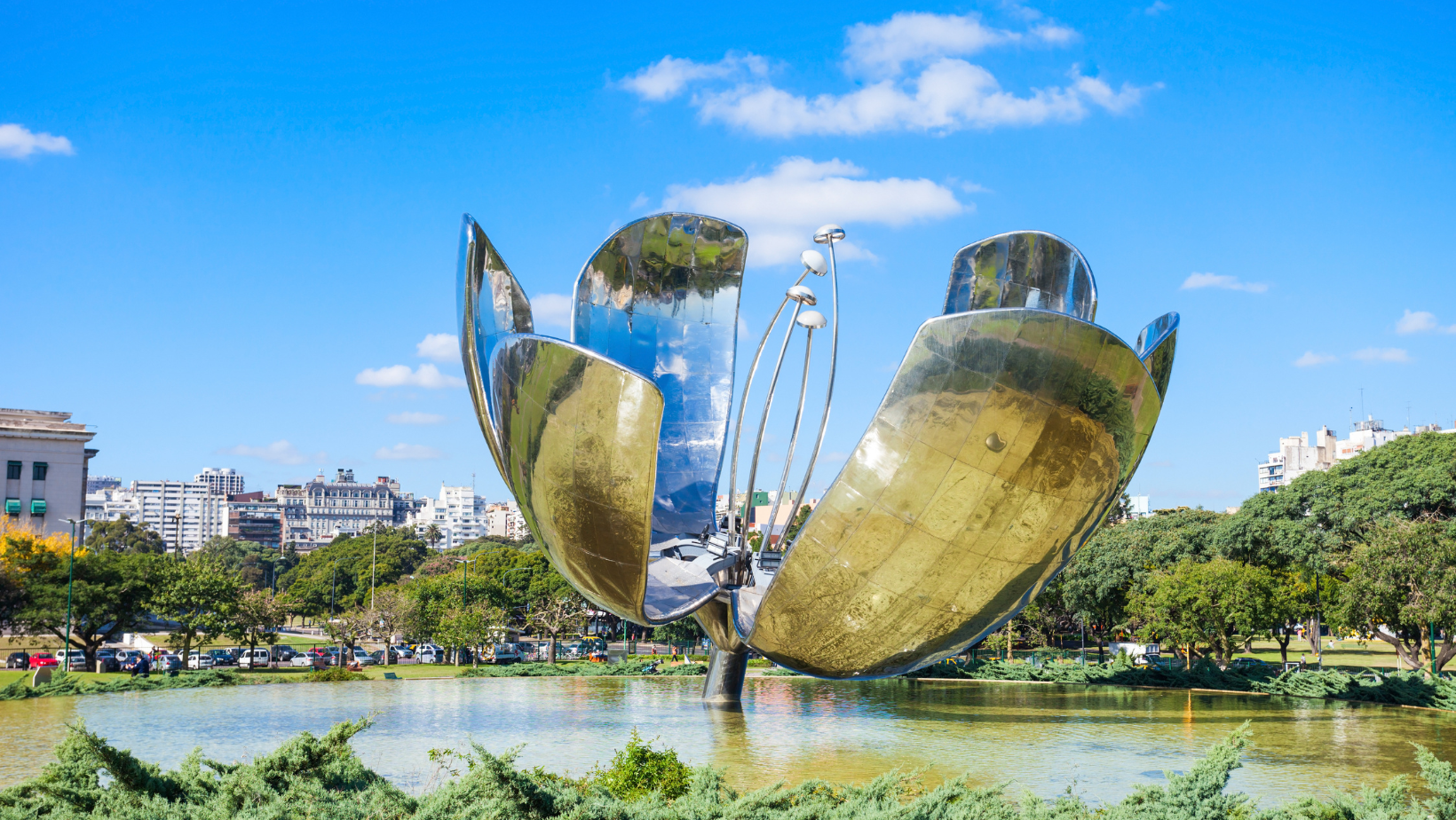 Floralis Generica, em Buenos Aires