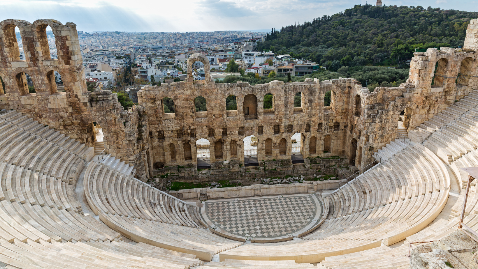 Odeão, em Atenas. Fonte: Canva.