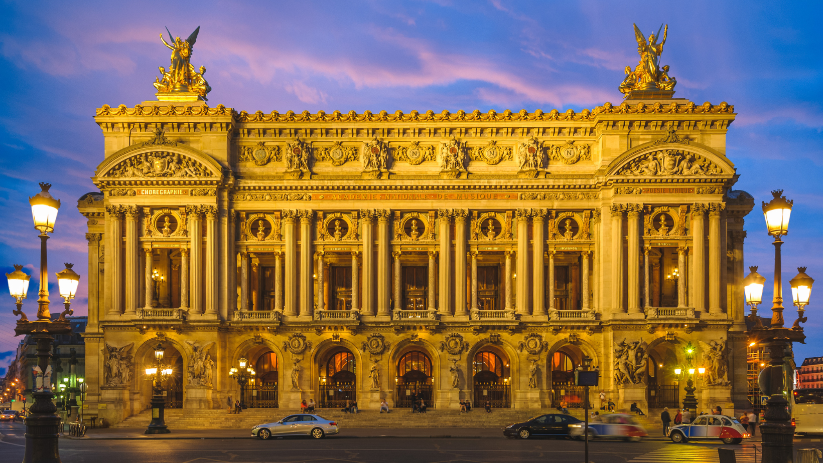 Ópera Garnier, em Paris. Fonte: Canva.