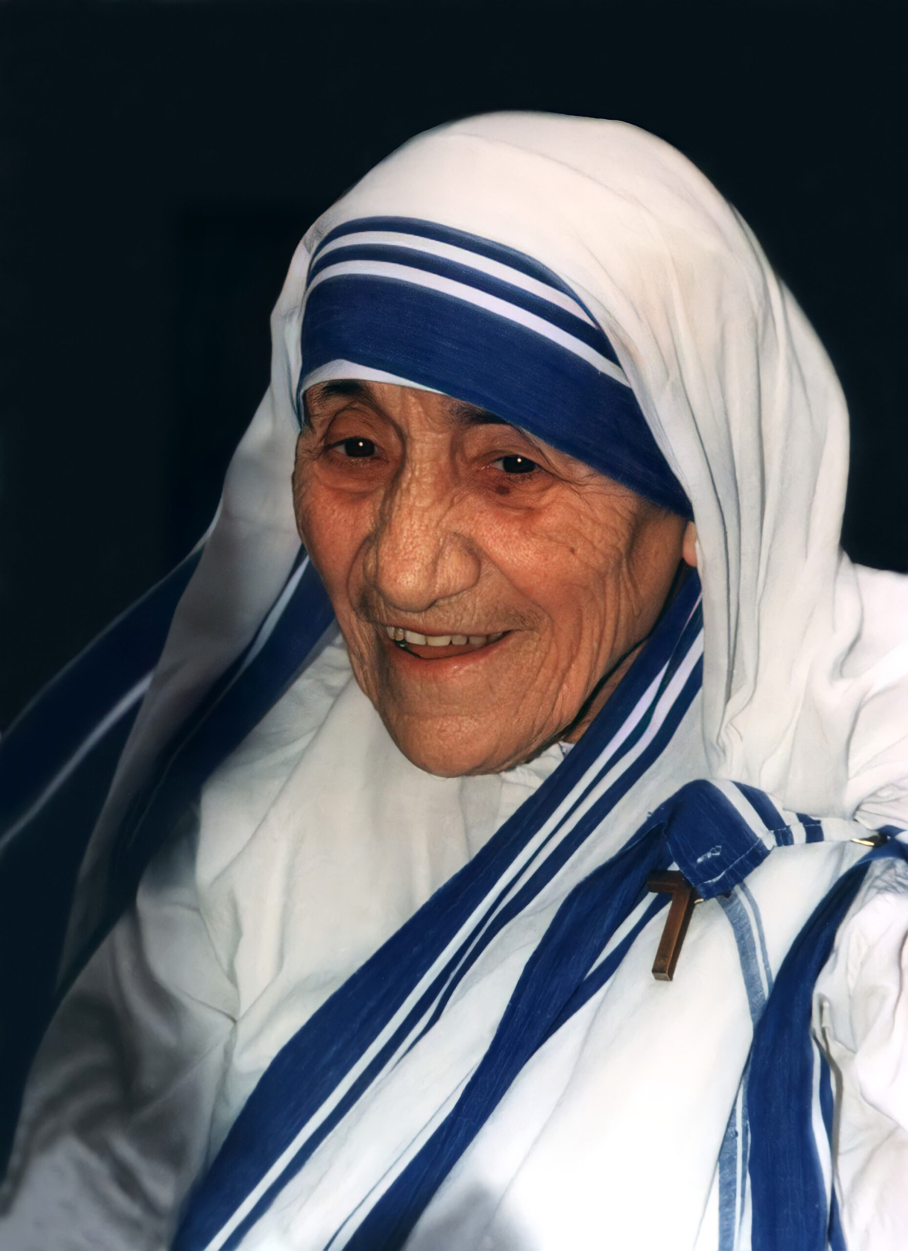 Madre Teresa De Calcutá. Créditos: Mother Teresa Photograph taken at St Aloysius Church 19 I St NW, Washington, DC 20001 June 10, 1995 Contact me for usage of this image. © copyright JohnMathewSmith